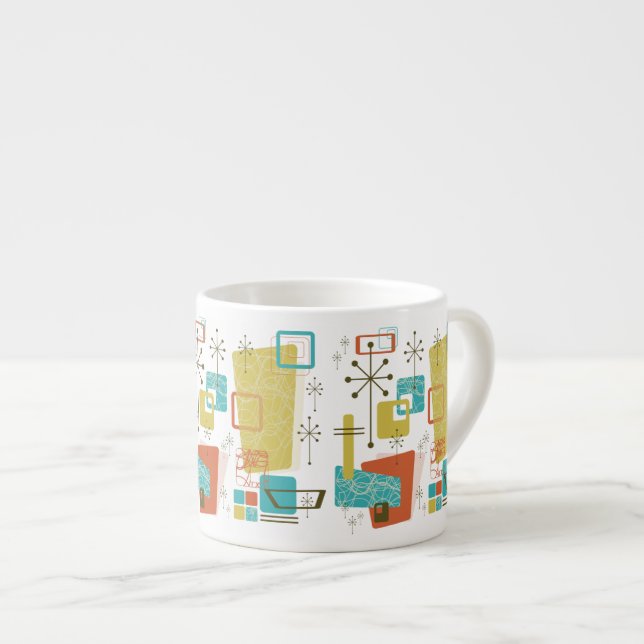 Tasse Expresso Rétro classique (Devant droit)