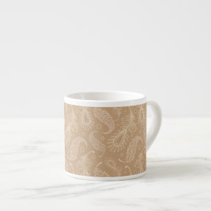 Tasse Expresso Rétro-feater-pâle-motif