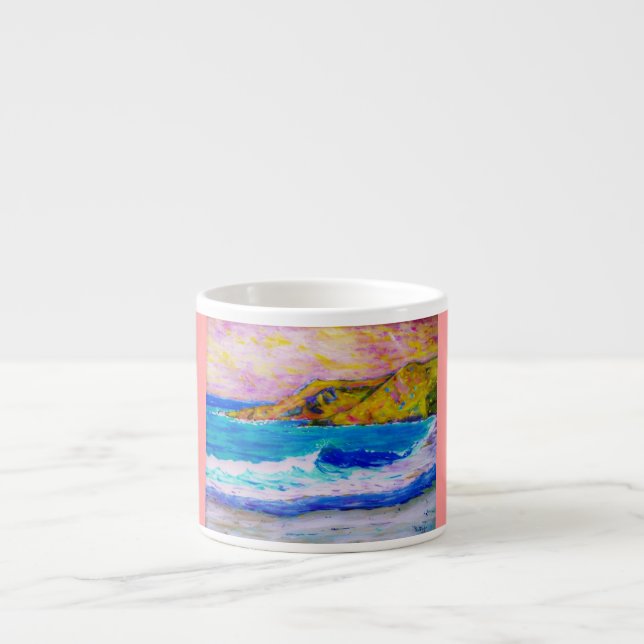 Tasse Expresso rive bleue (Devant)
