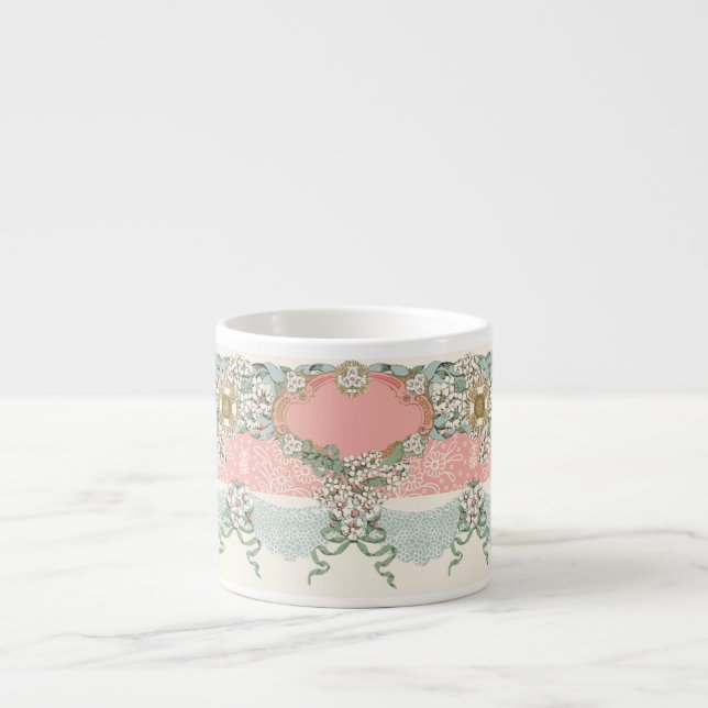 Tasse Expresso Rococo Espresso Coupe Musique Micro-ondes Sécurité (Devant)