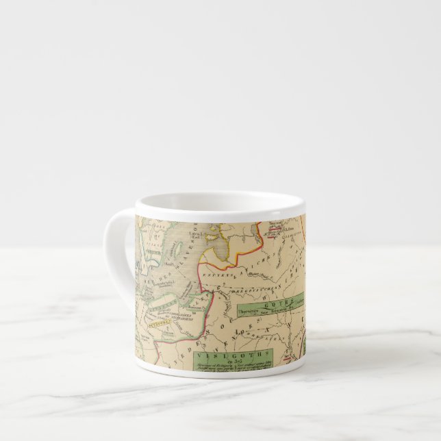 Tasse Expresso Russie, suède, Norwege (Devant gauche)