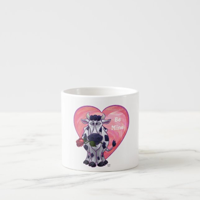 Tasse Expresso Saint Valentin de la vache (Devant)