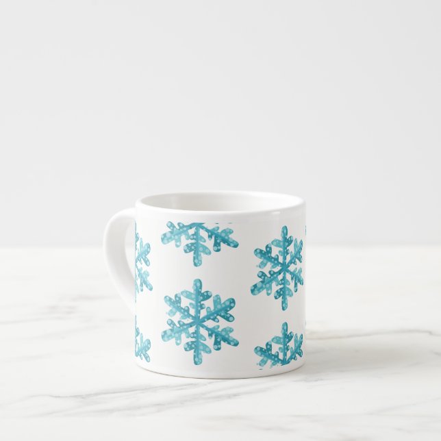 Tasse Expresso Sauterelles à neige (Devant gauche)