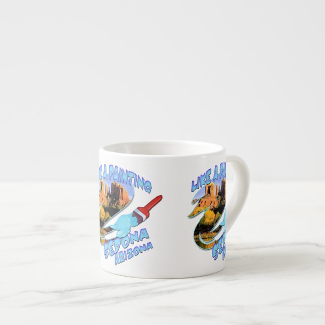 Tasse Expresso Sedona Arizona (Devant droit)