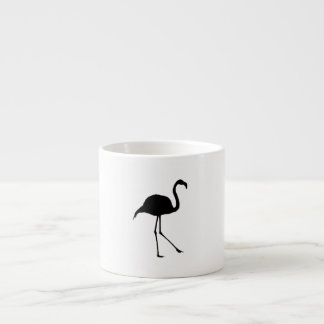 Tasse Expresso Silhouette de Flamant rose