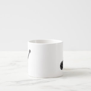 Tasse Expresso Silhouette traditionnelle du Banjo