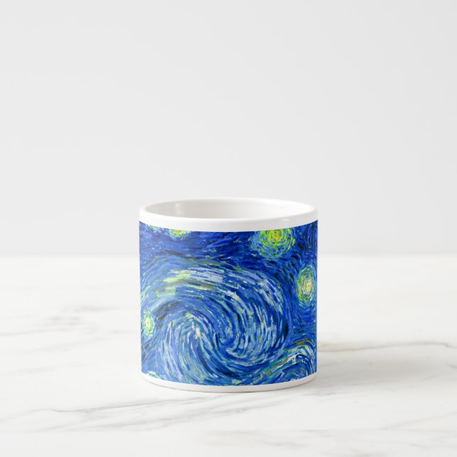 Tasse Expresso soirée étoile vincent van gogh (Devant)