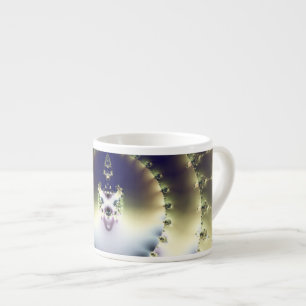 Tasse Expresso Soleil psychédélique