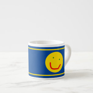 Tasse Expresso Soleil souriant, visage joyeux
