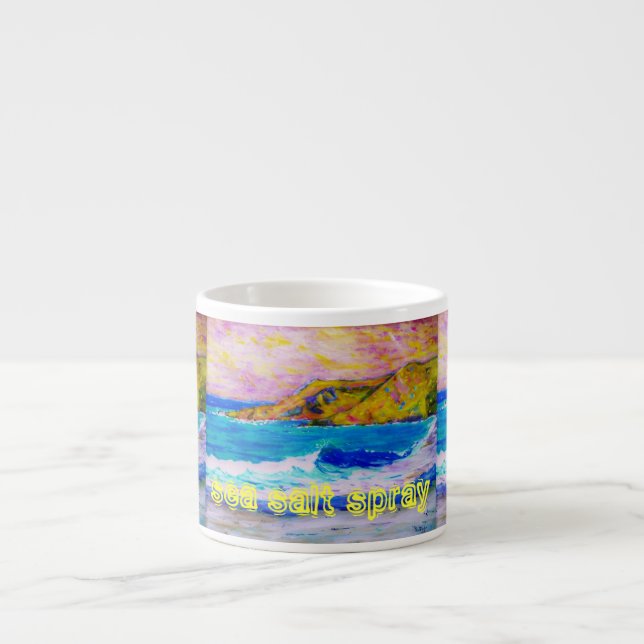 Tasse Expresso spray au sel de mer Art (Devant)
