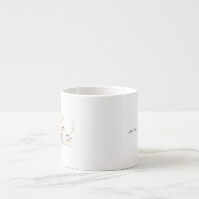 Tasse Expresso Stratodino Princess + Tu es ma princesse (Devant)