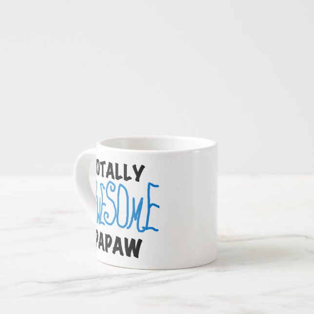 Tasse Expresso T-shirts et cadeaux Papaw absolument géniaux (Devant gauche)