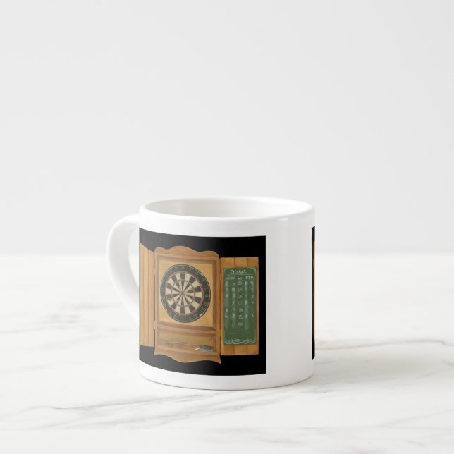 Tasse Expresso Tableau de bord avec cote de cricket (Devant gauche)