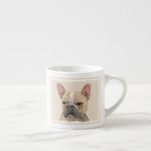 Tasse Expresso Tableau Français Bulldog (Sable) - Joli Original D