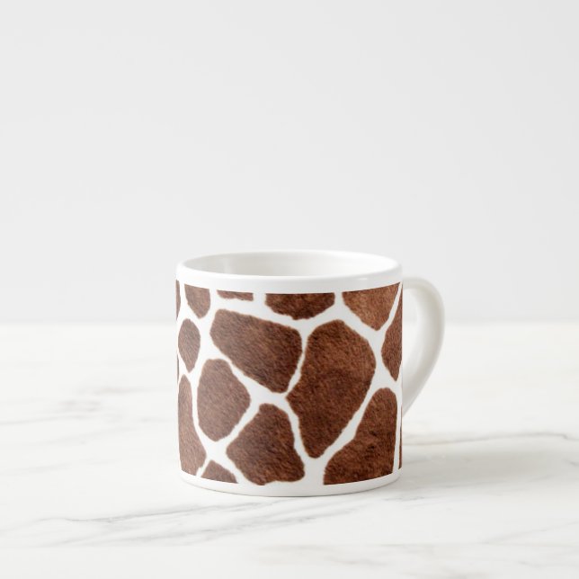 Tasse Expresso Taches de girafe (Devant droit)