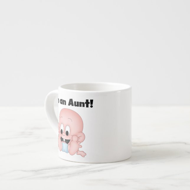 Tasse Expresso Tante des nouveaux T-shirts et cadeaux Nephew (Devant gauche)