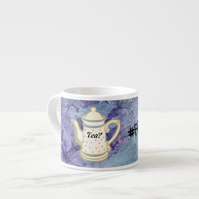 Tasse Expresso Thé? #FROMily De Fandom Liu Diner Design (Devant gauche)
