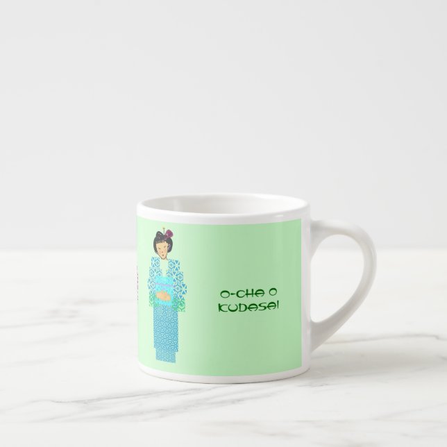 Tasse Expresso thé vert s'il vous plaît (Droite)