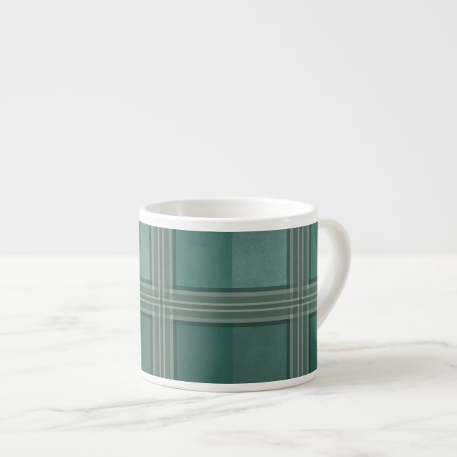 Tasse Expresso Tons verts (Devant droit)