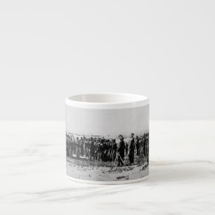 Tasse Expresso Troisième régiment Infanterie Guerre civile Troupe