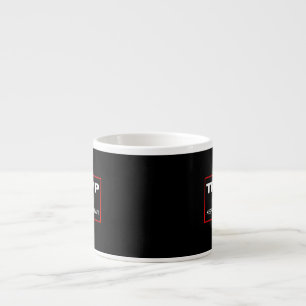 Tasse Expresso Trump Pence pour une Amérique grande 2020