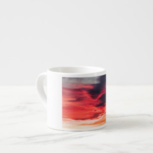 Tasse Expresso vague féline