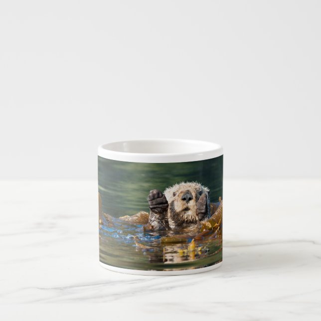 Tasse Expresso Vague Louter de mer (Devant)