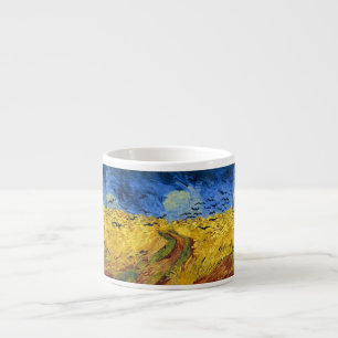 Tasse Expresso Van Gogh Champs de blé Impressionniste Peinture
