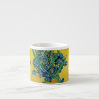 Vase Van Gogh avec Iris Classic Impressionnisme
