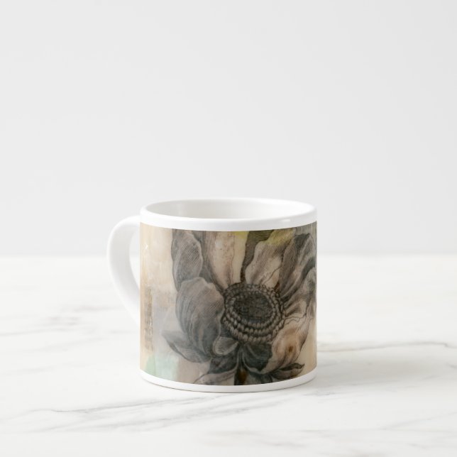 Tasse Expresso Vellum Floral II (Devant gauche)