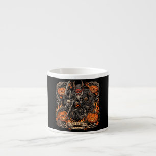 Tasse Expresso Vivez pour Rouler Variation I, Route 66 Samurai On