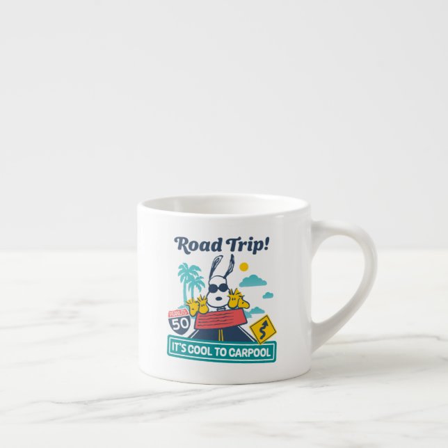 Tasse Expresso Voyage sur route | cacahuètes C'est Cool au covoit (Droite)