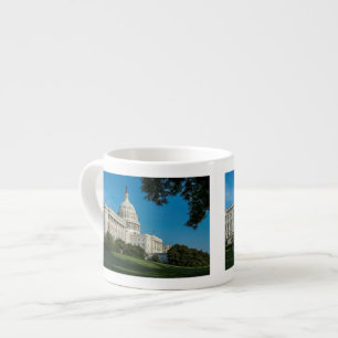 Tasse Expresso Vue occidentale de bâtiment de capitol