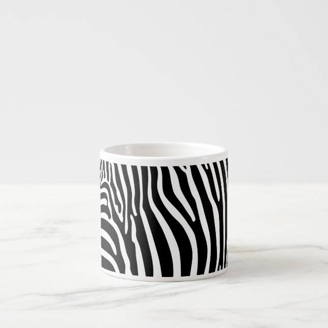 Tasse Expresso Zebra Animalprint (Devant)
