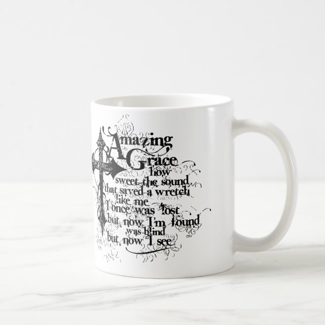 Tasse extraordinaire grunge de grâce (Droite)