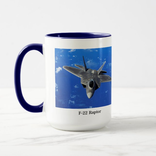 Tasse F-22 Raptor (Gauche)