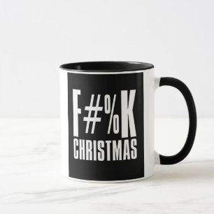 Tasse F#%K Musique de Noël