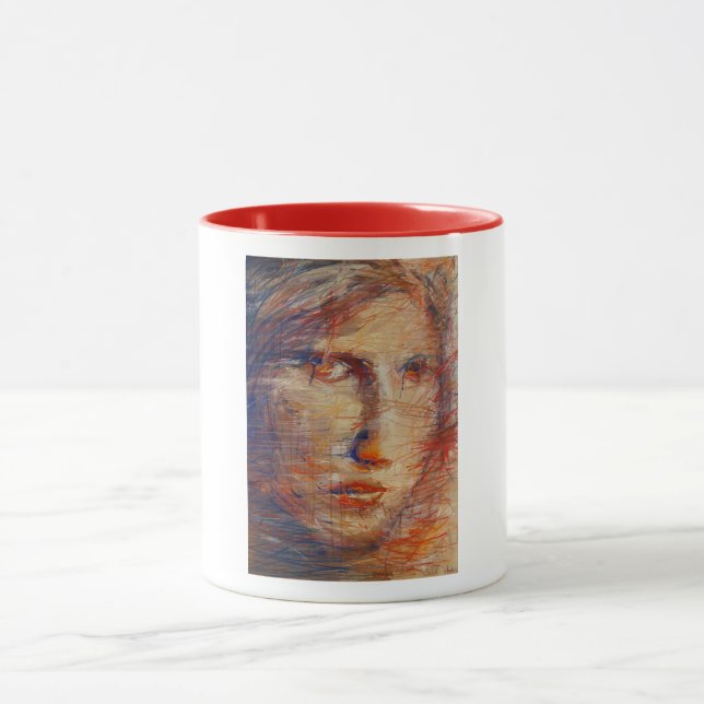 Tasse Face Abstraite (Centre)