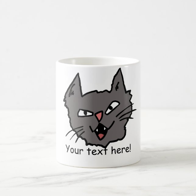 Tasse fâchée de chat (Centre)