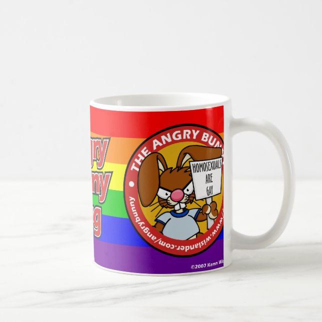 Tasse fâchée de lapin (Droite)