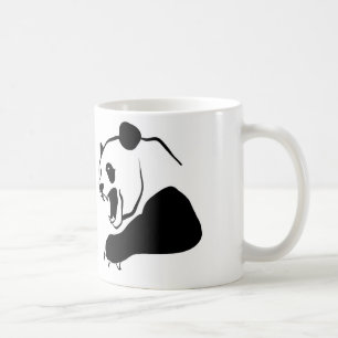 tasse fâchée de panda