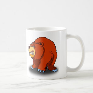 Tasse fâchée d'ours