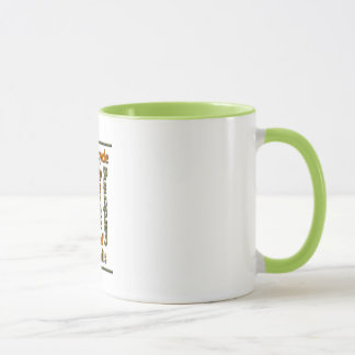 Tasse faite maison d'art de mot