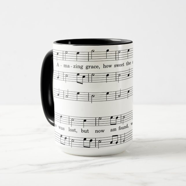 tasse faite sur commande combinée de musique du (Devant gauche)