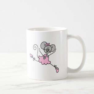Tasse faite sur commande de ballerine de souris