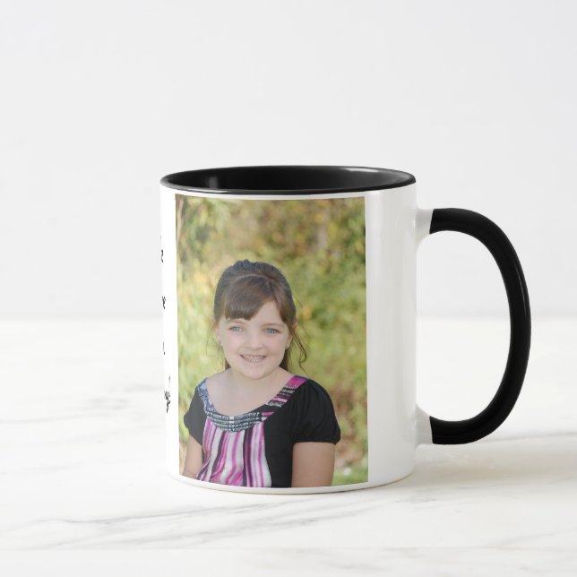 Tasse faite sur commande de cadeau de photo de KRW (Droite)