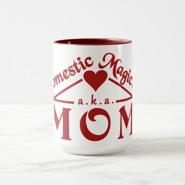 Tasse faite sur commande de magicien domestique - (Centre)