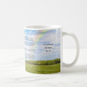 Tasse faite sur commande de pont en arc-en-ciel,