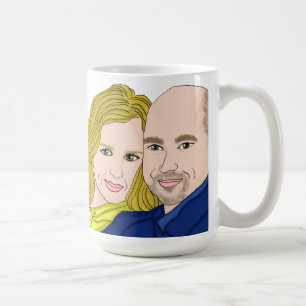 Tasse faite sur commande d'illustration