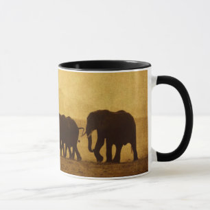 Tasse Famille d'éléphant